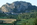 Blick vom Hotel auf Perticara